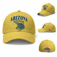 Arizona State Hoops Fan Gift Baseball Cap Basketball Lover