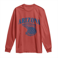 Arizona State Hoops Fan Gift Long Sleeve Shirt Basketball Lover