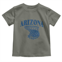 Arizona State Hoops Fan Gift Toddler T Shirt Basketball Lover