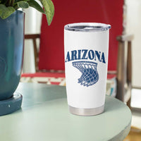 Arizona State Hoops Fan Gift Tumbler Cup Basketball Lover