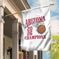 Arizona Champions Garden Flag Gift For Basketball Fan