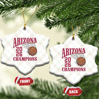 Arizona Champions Ceramic Ornament Gift For Basketball Fan