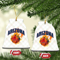 Arizona State Pride Ceramic Ornament Flaming Basketball Coach Gift
