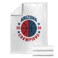 Arizona Champions Pride Throw Blanket Professional Basketball Fan Gift