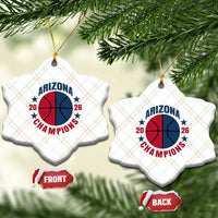 Arizona Champions Pride Ceramic Ornament Professional Basketball Fan Gift