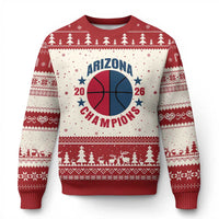 Arizona Champions Pride Ugly Christmas Sweater Professional Basketball Fan Gift