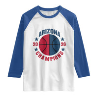 Arizona Champions Pride Raglan Shirt Professional Basketball Fan Gift