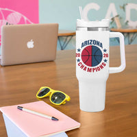 Arizona Champions Pride Tumbler With Handle Professional Basketball Fan Gift