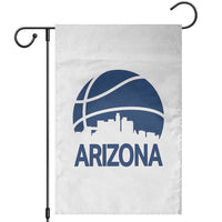 Arizona Skyline Pride Garden Flag Gift For Basketball Fan