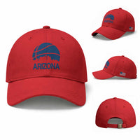 Arizona Skyline Pride Baseball Cap Gift For Basketball Fan