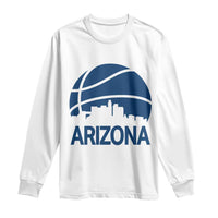 Arizona Skyline Pride Long Sleeve Shirt Gift For Basketball Fan