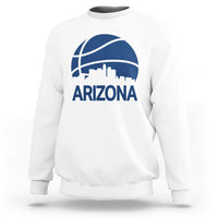 Arizona Skyline Pride Sweatshirt Gift For Basketball Fan
