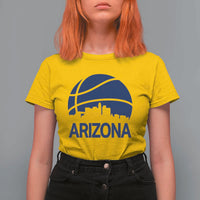 Arizona Skyline Pride T Shirt For Women Gift For Basketball Fan