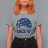 Arizona Skyline Pride T Shirt For Women Gift For Basketball Fan