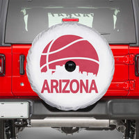 Arizona Skyline State Pride Spare Tire Cover Modern Urban Hoops Basketball