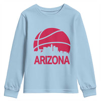 Arizona Skyline State Pride Youth Sweatshirt Modern Urban Hoops Basketball