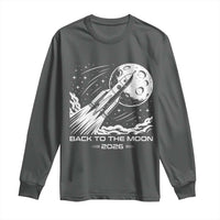 Back To The Moon Long Sleeve Shirt Space Exploration Moon Journey 2026