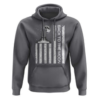 Patriotic American Pride Astronaut Lunar Mission Hoodie Back To The Moon