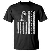 Patriotic American Pride Astronaut Lunar Mission T Shirt Back To The Moon
