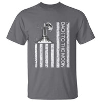 Patriotic American Pride Astronaut Lunar Mission T Shirt Back To The Moon