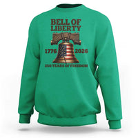 Liberty Bell 250th Anniversary Sweatshirt American Pride Gift