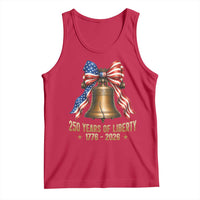250 Years Of Liberty Tank Top American Heritage Bell Graphic