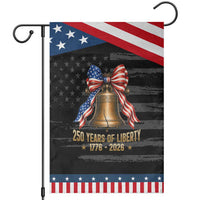 250 Years Of Liberty Patriotic Garden Flag American Heritage Bell Graphic