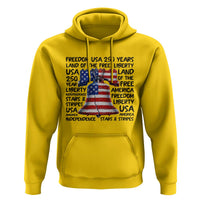 250 Years Of Freedom Hoodie Red White Blue Liberty Bell
