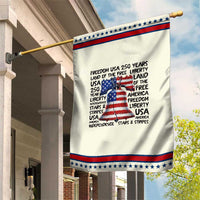 250 Years Of Freedom Patriotic Garden Flag Red White Blue Liberty Bell