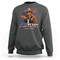 USA 250th Anniversary Tung Tung Sahur Sweatshirt Funny American Anniversary Celebration