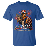 USA 250th Anniversary Tung Tung Sahur T Shirt Funny American Anniversary Celebration