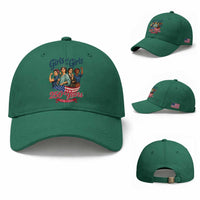 USA 250th Anniversary Feminist Baseball Cap Girls Will Be Girls