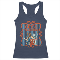 Red White Blue Feminist Pride Racerback Tank Top Girls Will Be Girls