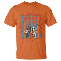 Red White Blue Feminist Pride T Shirt Girls Will Be Girls