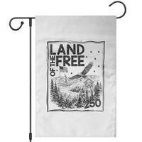 Vintage USA 250 Patriotic Pride Garden Flag Land Of The Free
