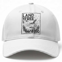 Vintage USA 250 Patriotic Pride Baseball Cap Land Of The Free