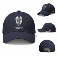 Saint Michael Protect Us American Christian Heritage Baseball Cap Catholic Faith Gift