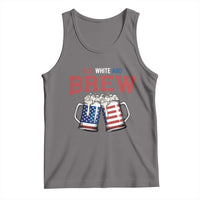American Flag Beer Lover Tank Top Red White And Brew