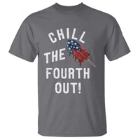 American Flag Popsicle T Shirt Chill The Fourth Out