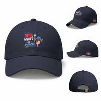 American Flag Popsicle Baseball Cap Red White And Cool