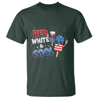 American Flag Popsicle T Shirt Red White And Cool