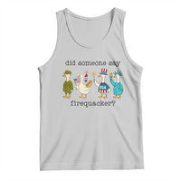 Funny Duck 4th Of July Tank Top Did Someone Say Firequacker