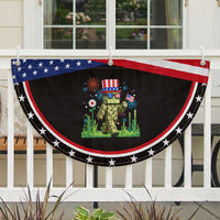 4th Of July Gamer Patriotic Fan Flag Pixel Art US Flag Gaming