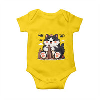 Cute Catzilla Baby Onesie The Ruler Of All Cute And Destructive Funny - Wonder Print Shop