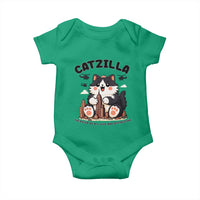 Cute Catzilla Baby Onesie The Ruler Of All Cute And Destructive Funny - Wonder Print Shop