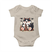 Cute Catzilla Baby Onesie The Ruler Of All Cute And Destructive Funny - Wonder Print Shop