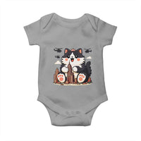 Cute Catzilla Baby Onesie The Ruler Of All Cute And Destructive Funny - Wonder Print Shop