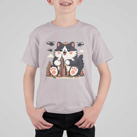 Cute Catzilla T Shirt For Kid The Ruler Of All Cute And Destructive Funny - Wonder Print Shop