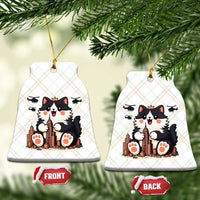 Cute Catzilla Ceramic Ornament The Ruler Of All Cute And Destructive Funny - Wonder Print Shop