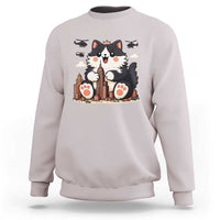 Cute Catzilla Sweatshirt The Ruler Of All Cute And Destructive Funny - Wonder Print Shop
